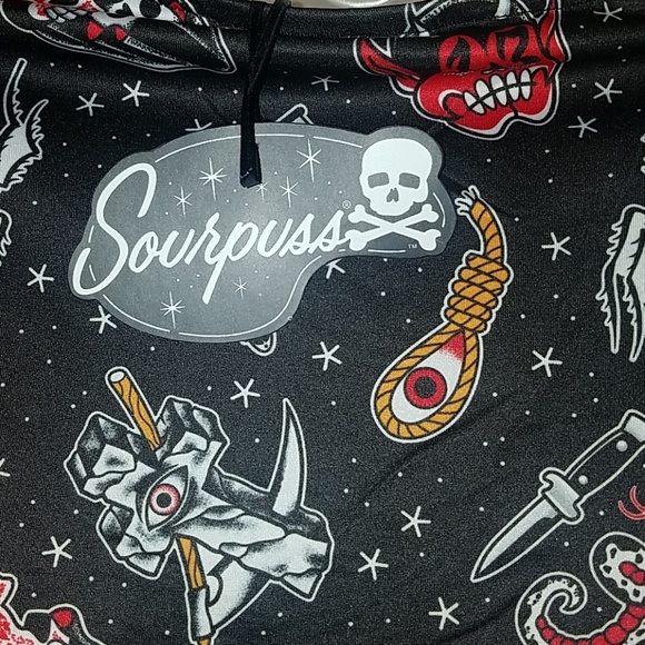 Sourpuss Friday 13th Horror Dress Devil Spider - Picture 8 of 8